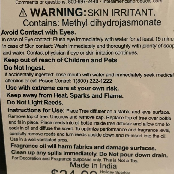 Tree 🌲 reed diffuser 3.38 FL OZ 🎄🌲 - Picture 6 of 6